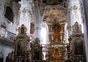 Baroque Church at Monastery Andechs