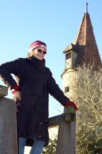 Me on the city wall