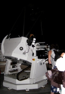 telescope at the observatory