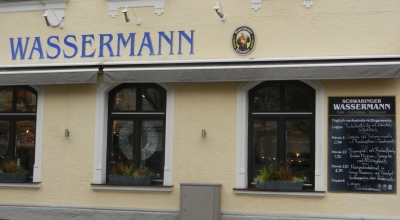 Wassermann Restaurant near Hohenzollernplatz in Munich